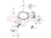 PIAGGIO Liberty 125 4T 2V Selectors - Switches - Buttons