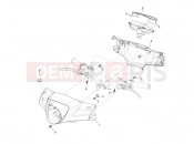 Handlebars coverages - Piaggio Liberty 150 2009