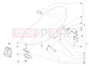 Saddle/seats - Piaggio Liberty 150 2009