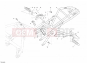 DUCATI 2008 Superbike 1098 S Tricolore REAR FRAME » FRAME
