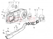PIAGGIO Liberty 200 (ZAPM384) Crankcase cover - Crankcase cooling