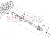 PIAGGIO Liberty 200 (ZAPM384) Driven pulley