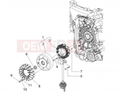 PIAGGIO Liberty 200 (ZAPM384) Flywheel magneto