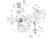 PIAGGIO Liberty 200 (ZAPM384) Fuel tank