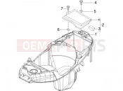 PIAGGIO Liberty 200 (ZAPM384) Helmet huosing - Undersaddle