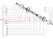 PIAGGIO Driven pulley