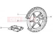 PIAGGIO Rear wheel