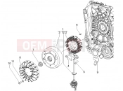 Flywheel magneto - Piaggio Liberty 50 2T 2007