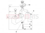 Oil tank - Piaggio Liberty 50 2T 2007
