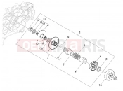 Driven pulley - Piaggio Liberty 50 2T 2013