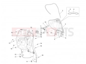 Front glove-box - Knee-guard panel - Piaggio Liberty 50 2T 2013