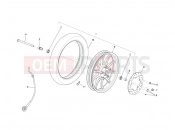 Front wheel - Piaggio Liberty 50 2T 2013