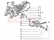 Driving pulley - Piaggio Liberty 50 4T