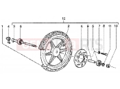 Front wheel - Piaggio Liberty 50 4T