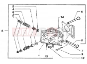 Head-valves - Piaggio Liberty 50 4T