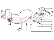 Saddle-lugg.carrier - Piaggio Liberty 50 4T