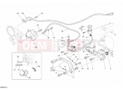 DUCATI 2008 Superbike 1098 S Tricolore REAR BRAKE SYSTEM » BRAKING SYSTEM