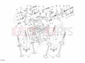 DUCATI 2008 Superbike 1098 S Tricolore VERTICAL CYLINDER HEAD » VALVE DRIVE