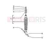 PIAGGIO REAR DAMPER
