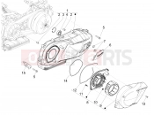 PIAGGIO Medley 150 4T ie ABS Crankcase cover - Crankcase cooling