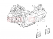 PIAGGIO Medley 150 4T ie ABS Engine, assembly