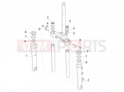 PIAGGIO Medley 150 4T ie ABS Fork's components (Kayaba)