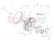 PIAGGIO Medley 150 4T ie ABS Front wheel