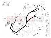 PIAGGIO Medley 150 4T ie ABS Main cable harness