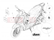 PIAGGIO Medley 150 4T ie ABS Plates - Emblems