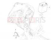 PIAGGIO Medley 150 4T ie ABS Remote control switches - Battery - Horn
