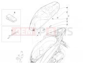 PIAGGIO Medley 150 4T ie ABS Saddle/seats