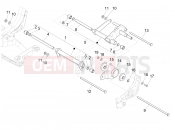 PIAGGIO Medley 150 4T ie ABS Swinging arm