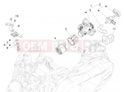 PIAGGIO Medley 150 4T ie ABS Throttle body - Injector - Induction joint