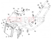 PIAGGIO MP3 125 Cooling system