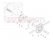 PIAGGIO MP3 125 Hibrid Driving pulley