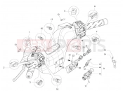 PIAGGIO MP3 125 Hibrid Selectors - Switches - Buttons
