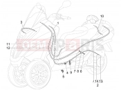 PIAGGIO MP3 125 Hibrid Transmissions