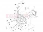 PIAGGIO MP3 125 Hibrid Head unit - Valve