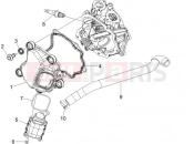 PIAGGIO MP3 125 ie Touring Cylinder head cover
