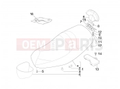 PIAGGIO MP3 125 ie Touring Saddle/seats