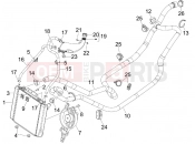 PIAGGIO MP3 125 ie Touring Cooling system
