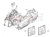 PIAGGIO MP3 125 ie Touring Engine, assembly