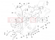 PIAGGIO MP3 125 ie Touring Main cable harness