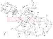 PIAGGIO MP3 125 YOUrban ERL Cooling system