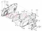 PIAGGIO MP3 125 YOUrban ERL Crankcase cover - Crankcase cooling