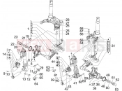 PIAGGIO MP3 250 Fork's components (Mingxing)