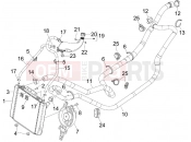 PIAGGIO MP3 300 ie LT Touring Cooling system