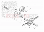 PIAGGIO MP3 300 ie LT Touring Driving pulley