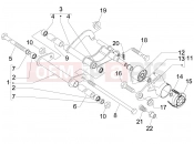 PIAGGIO MP3 300 ie Touring Swinging arm