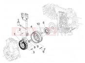 PIAGGIO MP3 300 ie Touring Flywheel magneto